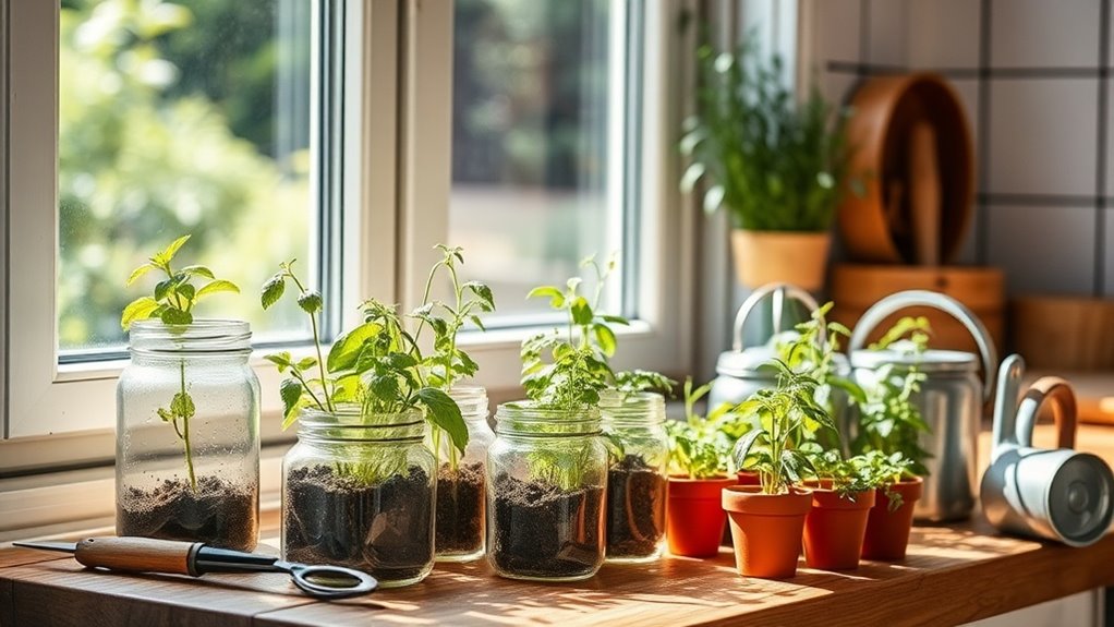 How to Start an Indoor Herb Garden Without a Kit